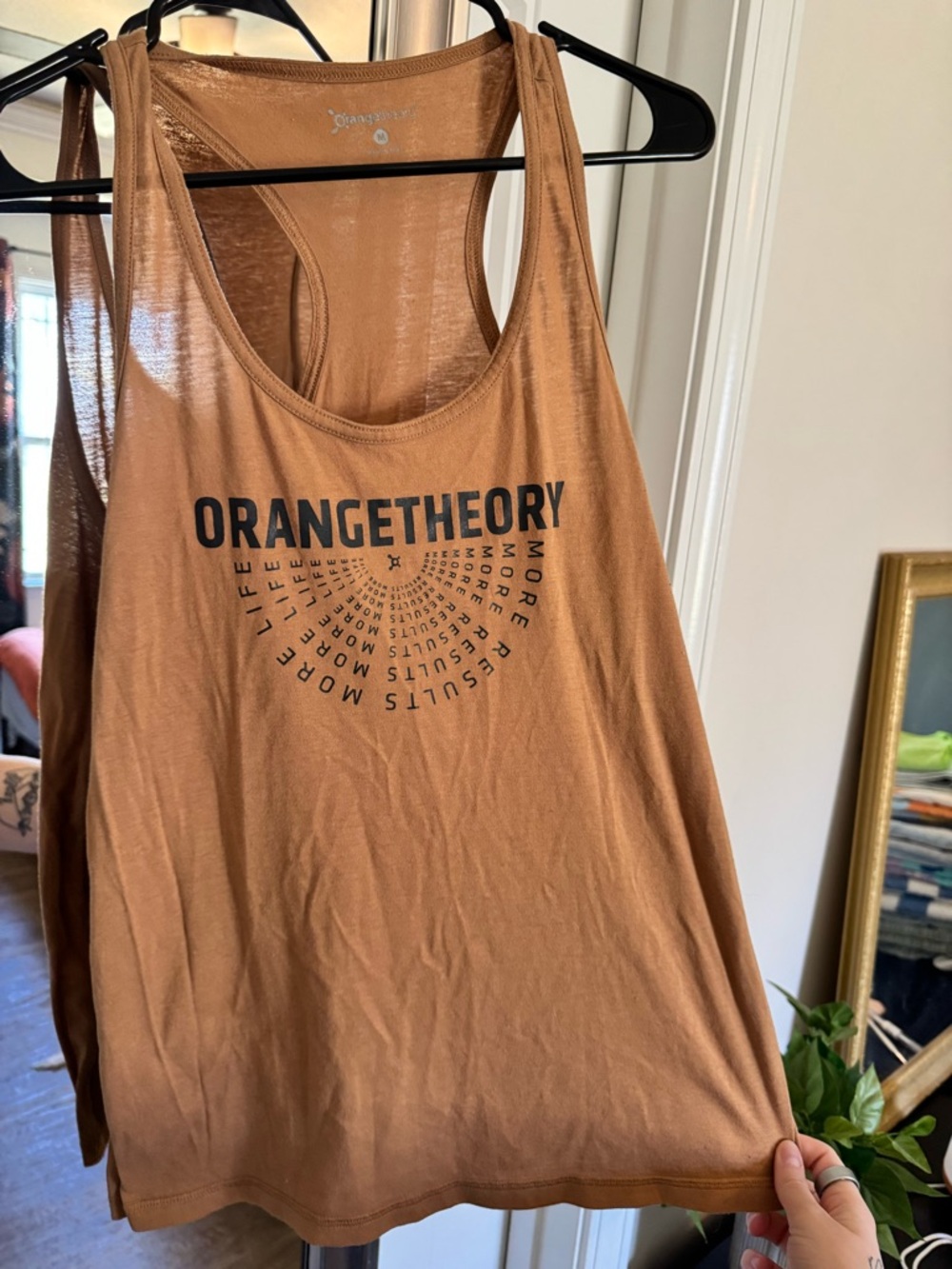 Orangetheory Women's Racerback Tank - Rust